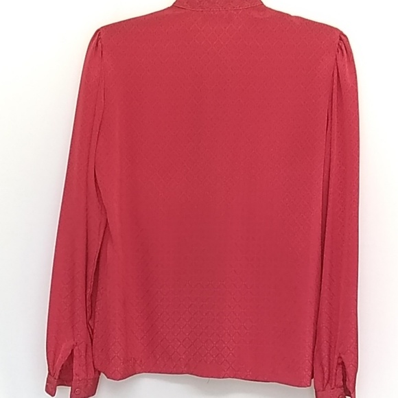 Women's Panther Blouse Medium Long Sleeve Button - Picture 3 of 7